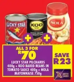 Shoprite All 3 for R70 offer