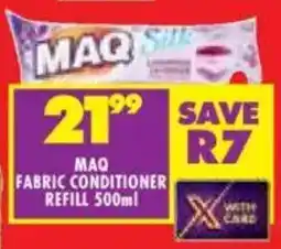 Shoprite Maq fabric conditioner refill offer