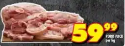 Shoprite Pork pack offer