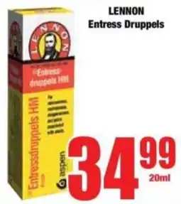 Boxer LENNON Entress Druppels offer
