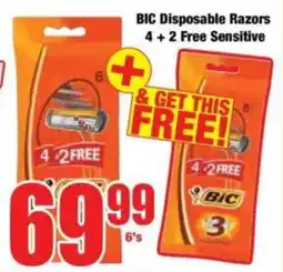 Boxer BIC Disposable Razors offer