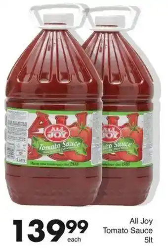Save All Joy Tomato Sauce offer