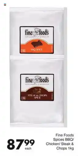 Save Fine Foods Spices BBQ/ Chicken/ Steak & Chops offer
