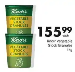 Save Knorr Vegetable Stock Granules offer