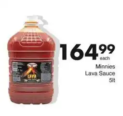 Save Minnies Lava Sauce offer