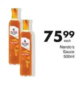 Save Nando's Sauce offer