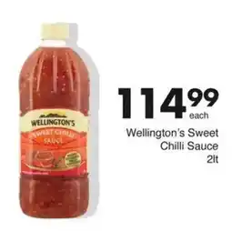 Save Wellington's Sweet Chilli Sauce offer