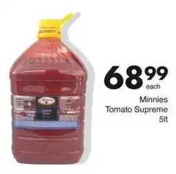 Save Minnies Tomato Supreme offer