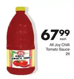 Save All Joy Chilli Tomato Sauce offer