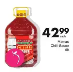 Save Mamas Chilli Sauce offer