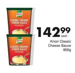 Save Knorr Classic Cheese Sauce offer