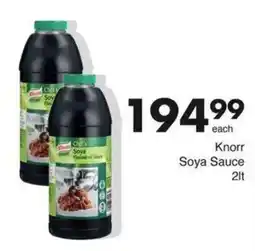 Save Knorr Soya Sauce offer