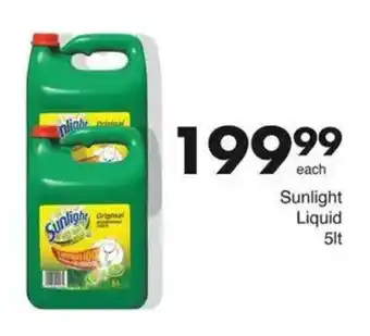 Save Sunlight Liquid offer