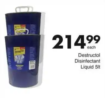 Save Destructol Disinfectant Liquid offer