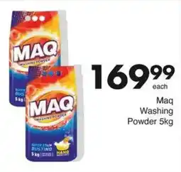 Save Maq Washing Powder offer