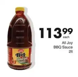 Save All Joy BBQ Sauce offer