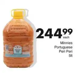 Save Minnies Portuguese Peri Peri offer