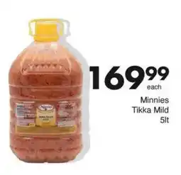 Save Minnies Tikka Mild offer