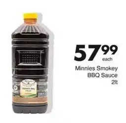 Save Minnies Smokey BBQ Sauce offer