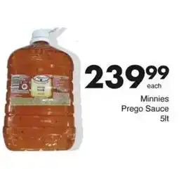 Save Minnies Prego Sauce offer