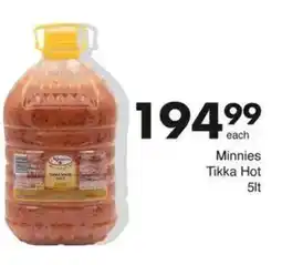 Save Minnies Tikka Hot offer