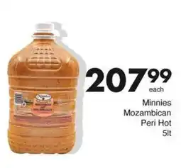 Save Minnies Mozambican Peri Hot offer