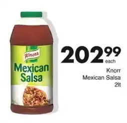 Save Knorr Mexican Salsa offer