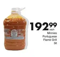 Save Minnies Portuguese Flame Grill offer