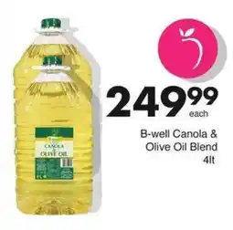 Save B-well Canola & Olive Oil Blend offer