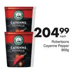 Save Robertsons Cayenne Pepper offer