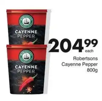 Save Robertsons Cayenne Pepper offer