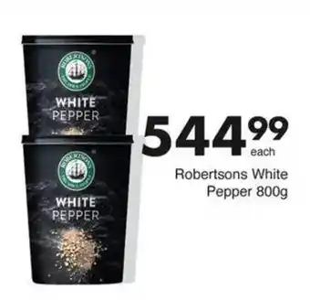 Save Robertsons White Pepper offer