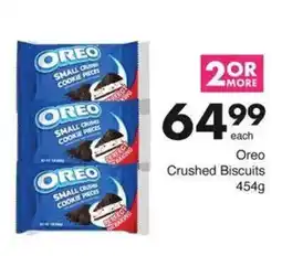 Save Oreo Crushed Biscuits offer