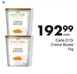 Save Carte D'Or Creme Brulee offer