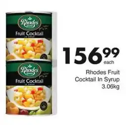 Save Rhodes Fruit Cocktail In Syrup offer