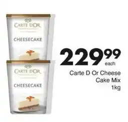 Save Carte D Or Cheese Cake Mix offer