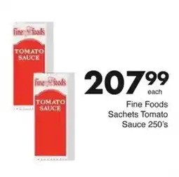 Save Fine Foods Sachets Tomato Sauce offer