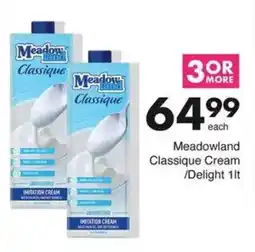 Save Meadowland Classique Cream/ Delight offer