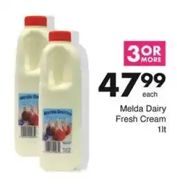 Save Melda Dairy Fresh Cream offer