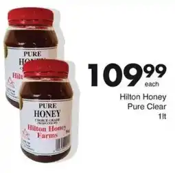 Save Hilton Honey Pure Clear offer