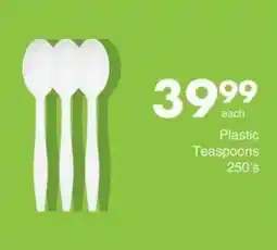 Save Plastic Teaspoons offer