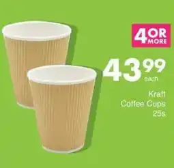 Save Kraft Coffee Cups offer