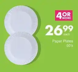 Save Paper Plates offer