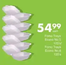Save Fomo Trays Econo No.5/ Fomo Trays Econo No.6 offer