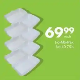 Save Fo-Mo-Pak No.40 offer