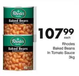 Save Rhodes Baked Beans In Tomato Sauce offer