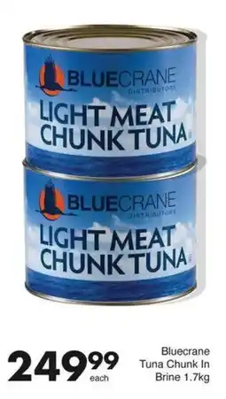 Save Bluecrane Tuna Chunk In Brine offer