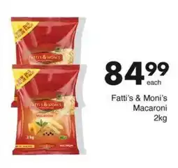 Save Fatti's & Moni's Macaroni offer