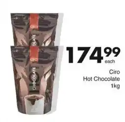 Save Ciro Hot Chocolate offer