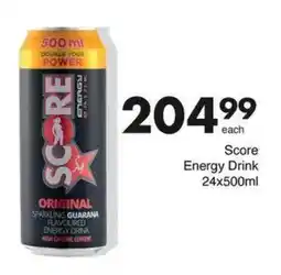 Save Score Energy Drink offer